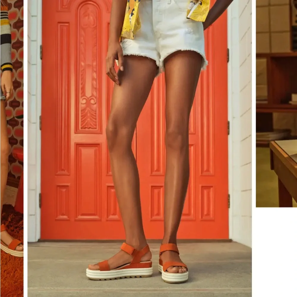 SOREL Cameron Flatform Sandal- 8.5 - Picture 9 of 14